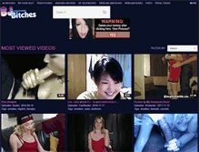 Tablet Screenshot of bjbitches.com